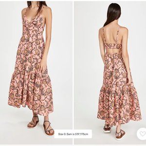 ALC linen maxi 'Rhodes' dress Size 4